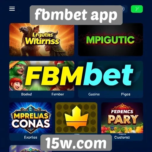 Exploração das opções de jogos no fbmbet app